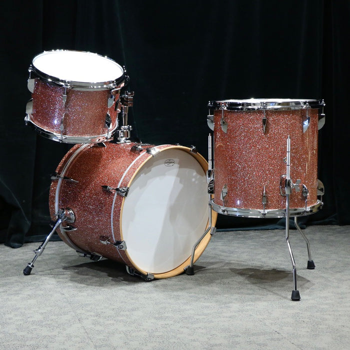 Canopus Yaiba Maple Drum Kit 18-12-14in - Rose Sparkle Lacquer