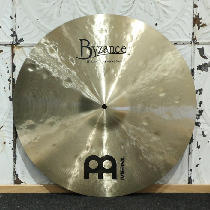Cymbale crash Meinl Byzance Traditional Extra Thin Hammered 19po (1438g)