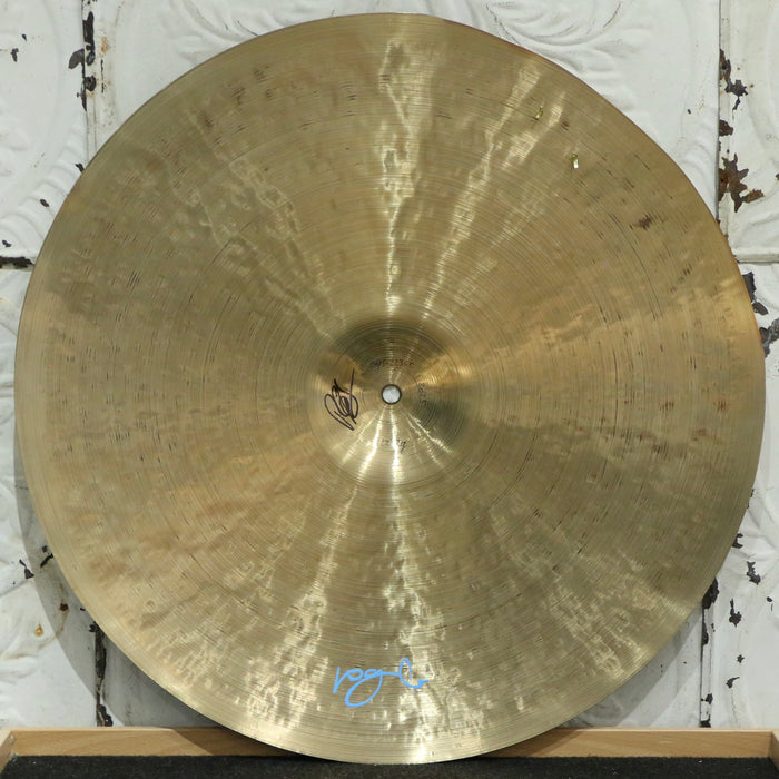 Cymbale PGB Oyster Crash/Ride 22po (2273g) - avec rivets