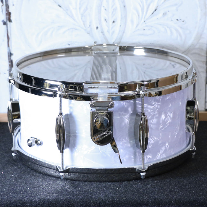 Slingerland Radio King Artist Snare Drum 14X6.5in - White Marine Pearl