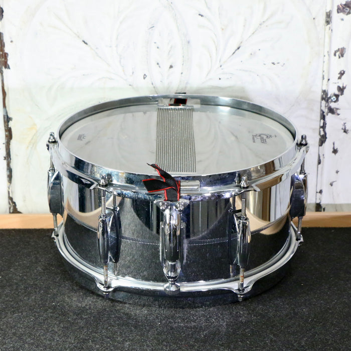 Caisse claire usagée Gretsch Brooklyn Chrome Over Steel 12X6po