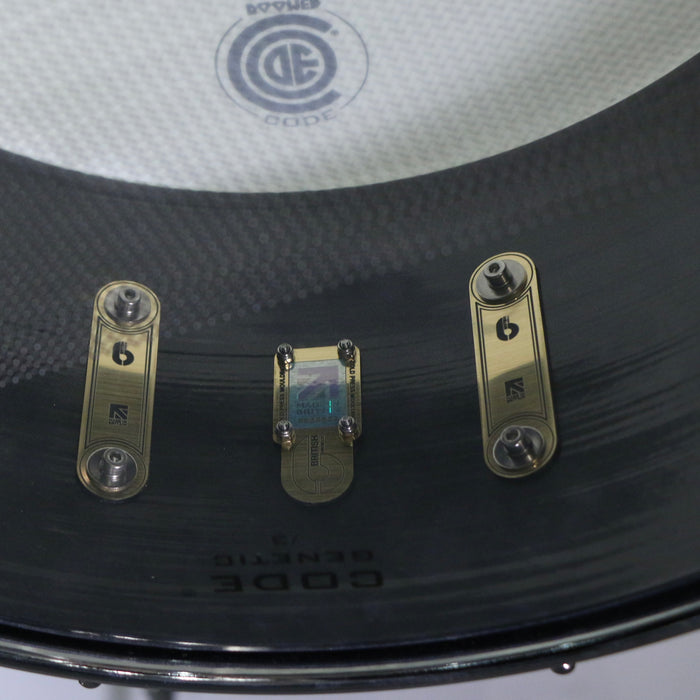 Used British Drum Co Snare Drum Nicko McBrain Talisman 14X6.5in