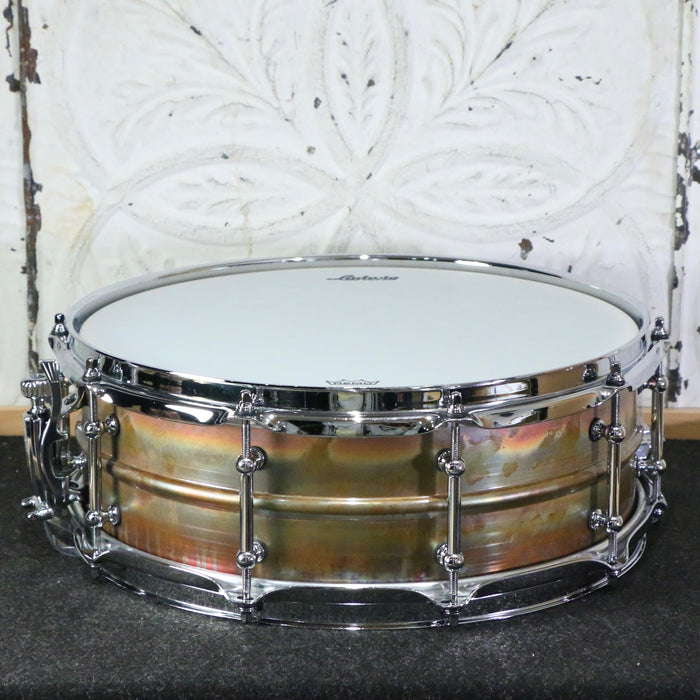 B-Stock Ludwig Raw Bronze Phonic Snare Drum 14X5in - tube lugs