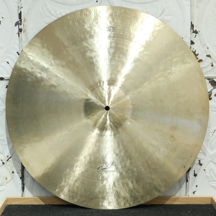 Cymbal Craftsman Dark Vintage Complex Dry Ride 22in - Shallow Bell