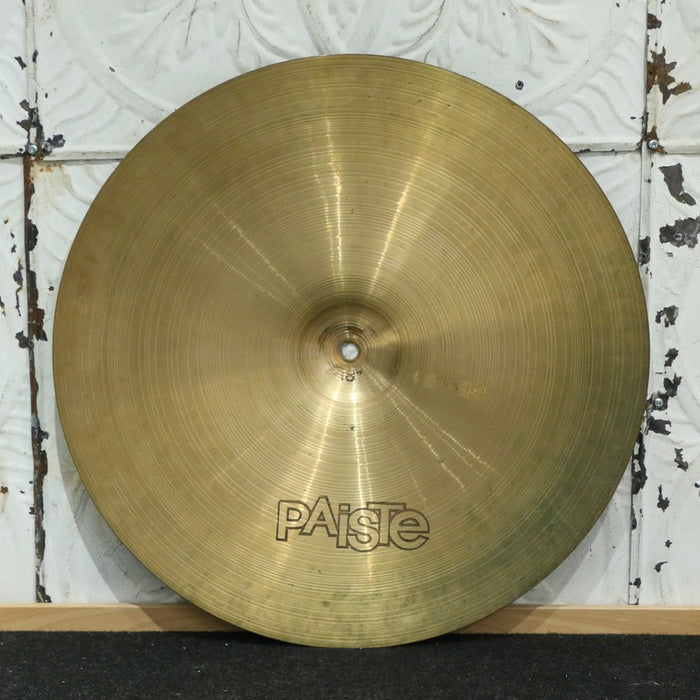 Used Paiste 2002 Black Label Ride Cymbal 18in (1604g)