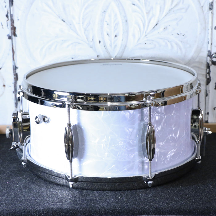 Slingerland Radio King Artist Snare Drum 14X6.5in - White Marine Pearl