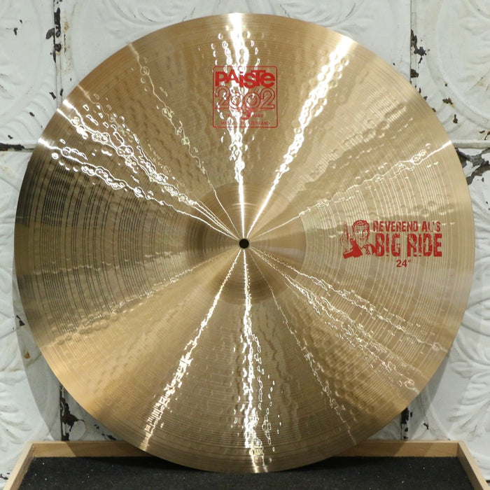 Cymbale ride Paiste 2002 "Reverand Al's" Big Ride 24po (2923g)