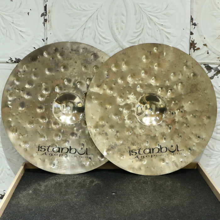 Cymbales hi-hat Istanbul Agop Xist Dry Dark Brilliant 17po (1138/1552g)