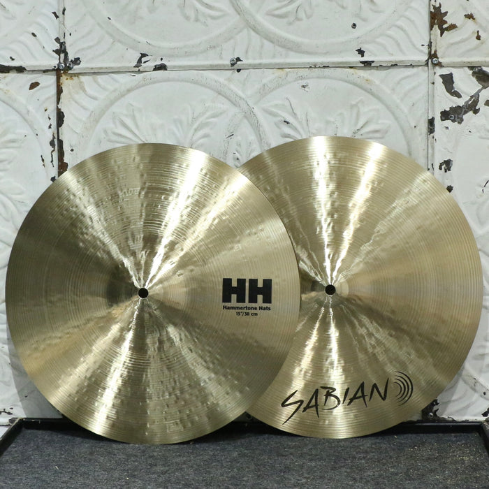 Cymbales hi-hat Sabian HH Hammertone 15po (952/1450g)