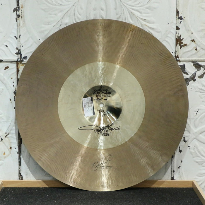 Cymbale crash Cymbal Craftsman Dark Modern Dual 20po - w/patina (1972g)