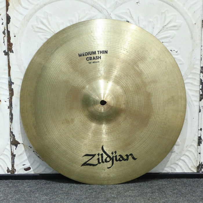 Cymbale crash usagée Zildjian A Medium Thin 16po (1148g)