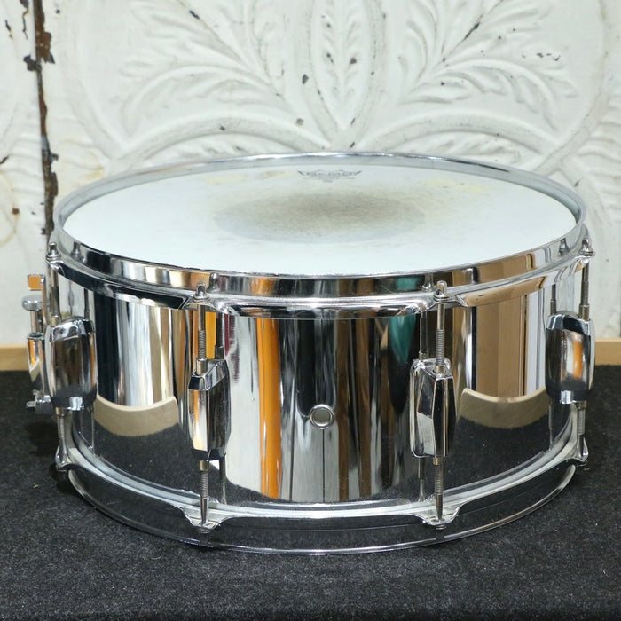 Used Pearl Steel Snare Drum 14X6.5in
