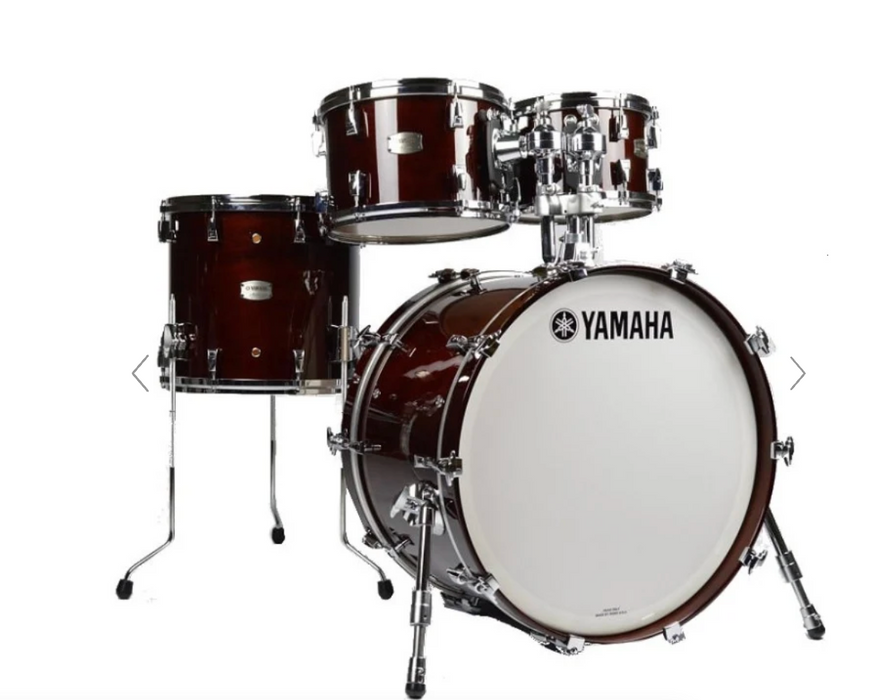 Ensemble de fûts Yamaha Absolute Maple Hybrid 20-10-12-14 po - Classic Walnut