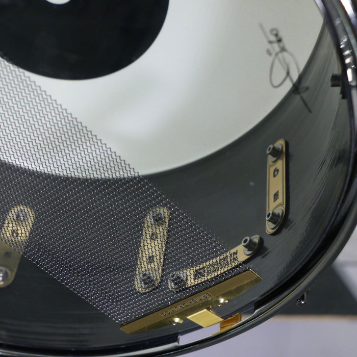 Used British Drum Co Snare Drum Nicko McBrain Talisman 14X6.5in