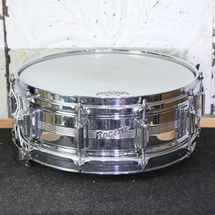 Used Rogers Dynasonic COB 5-line Snare Drum 14X5in