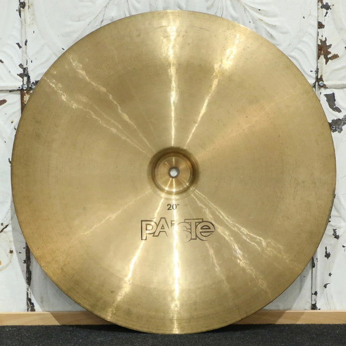 Cymbale chinoise usagée Paiste 2002 Black Label 20po (1884g)
