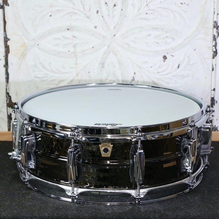B-Stock Ludwig 5X14 Hammered Black Beauty Snare Drum