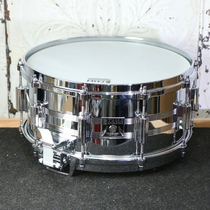	Caisse claire usagée Tama Mastercraft Steel 50th Anniversary 14X6.5po