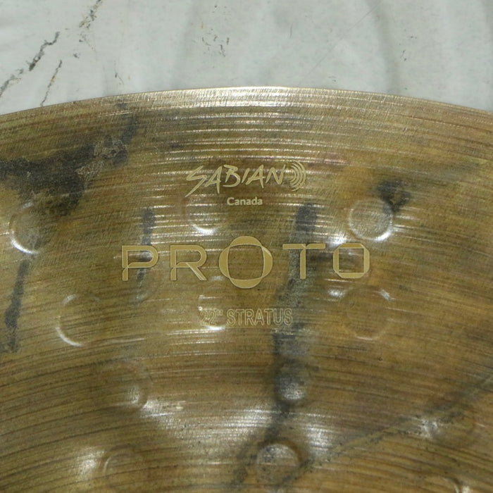 Sabian Stratus Prototype Ride Cymbal 22in (2185g)