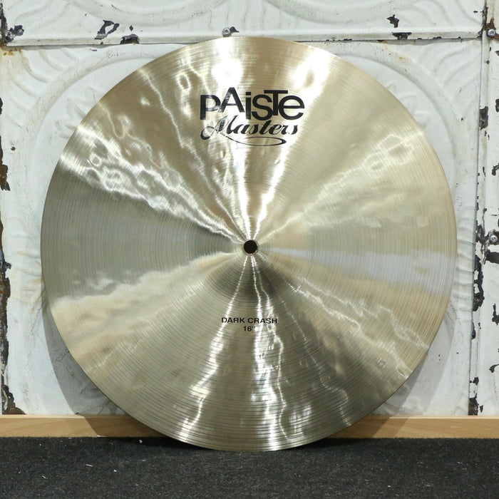 Cymbale crash Paiste Masters Dark 16po (966g)