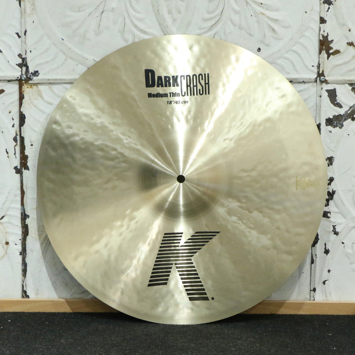 Cymbale crash Zildjian K Dark Medium Thin 18po (1392g)