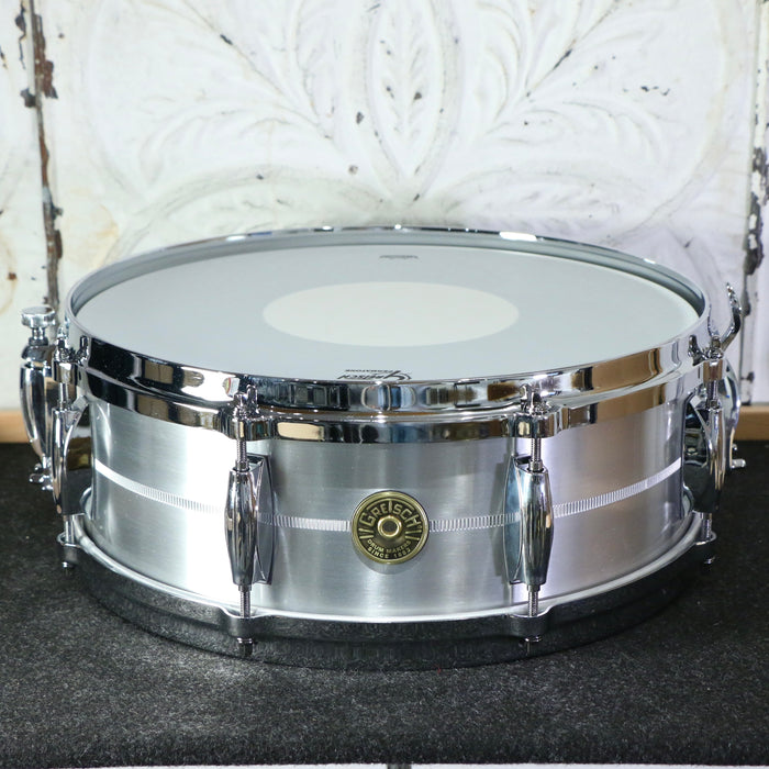 Caisse claire Gretsch USA Custom Solid Aluminum 14X5po - 8-lugs