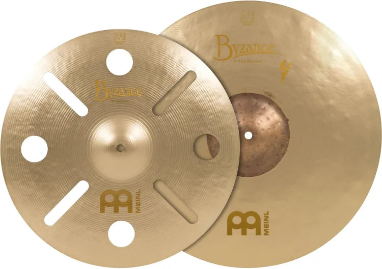 Meinl CymbalsByzance Matched Crash Pack - 16 inch Trash and 18 inch Thin Sand
