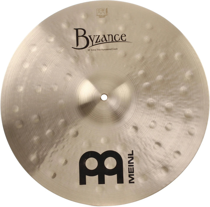 Ensemble de cymbales Meinl Cymbals Byzance Mixed Crash Pack - 18po et 20po, Hammered Traditional et Thin Extra Dry
