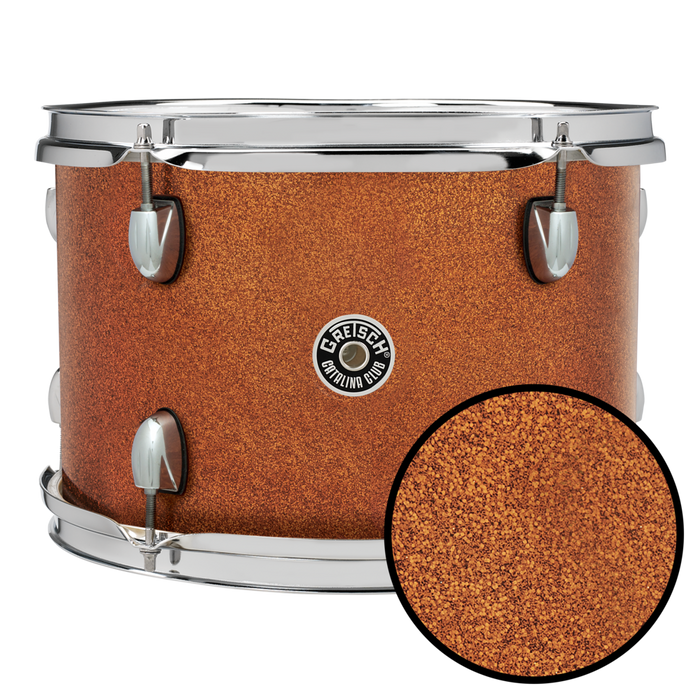 Gretsch Catalina Club Shell Pack - 7x10 12x13 12x16 5x13in - Bronze Sparkle