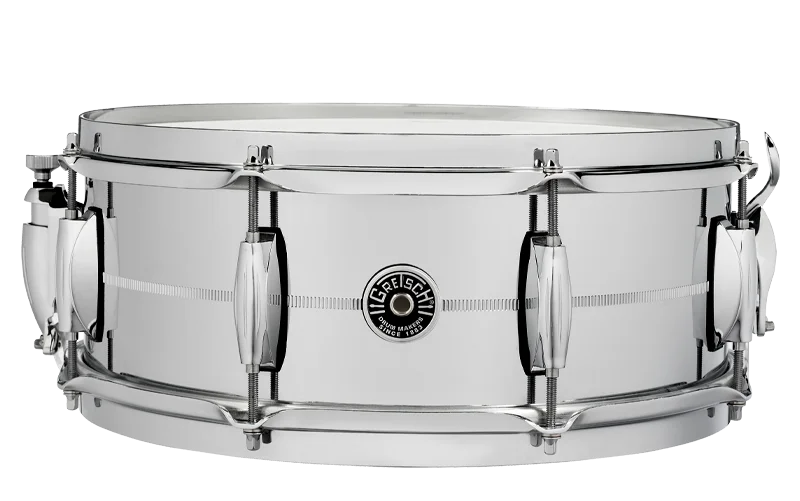 Gretsch Brooklyn Chrome Over Brass Snare Drum 14x5in