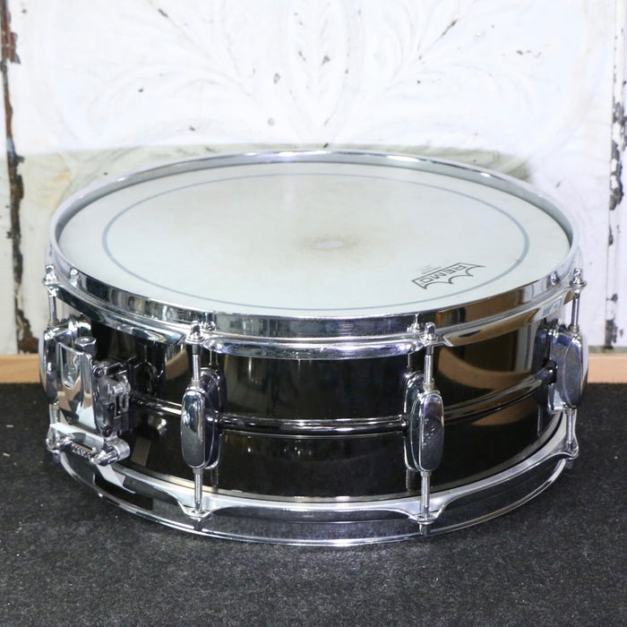 Used Tama Rockstar Black Nickel over Steel Snare Drum 14X5.5in