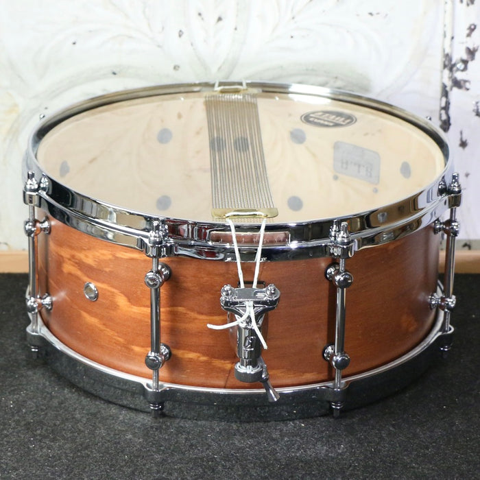 Used Tama SLP Fat Spruce Snare Drum 14X6in