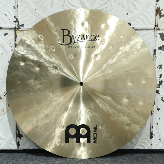 Cymbale crash Meinl Byzance Traditional Extra Thin Hammered 20po (1574g)