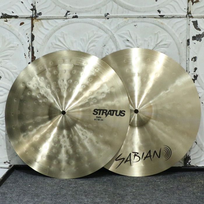 Sabian Stratus Hi-Hat Cymbals 15in (1004/1182g)