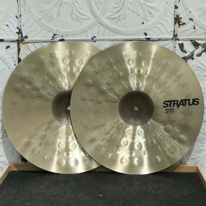 Cymbales hi-hat Sabian Stratus Dry 16po