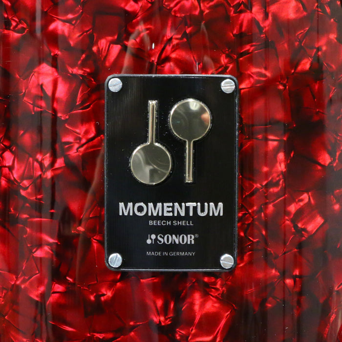 Sonor Momentum Beech Drum Kit 20-12-14in - Red Pearl