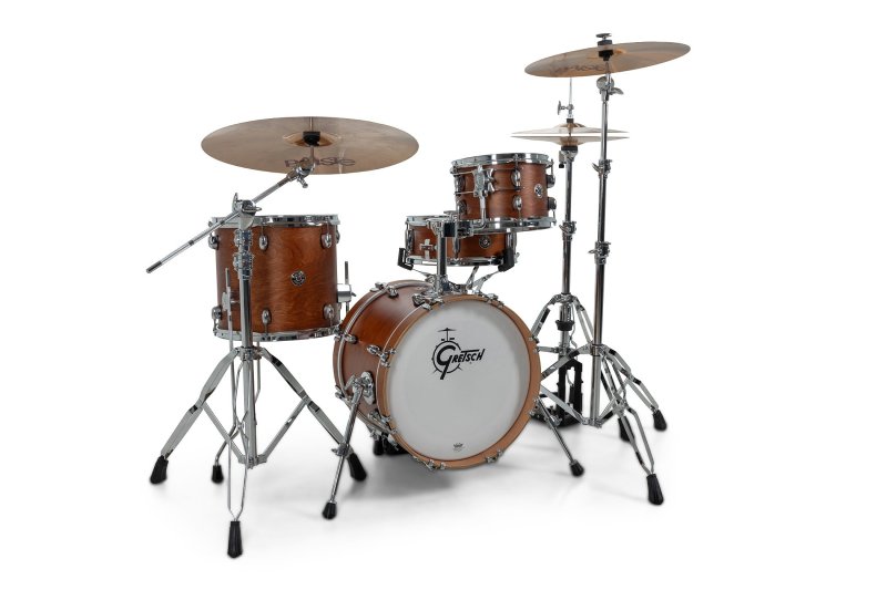 Gretsch Catalina Club Shell Pack - 7x10 12x13 12x16 5x13 - Satin Walnut Glaze