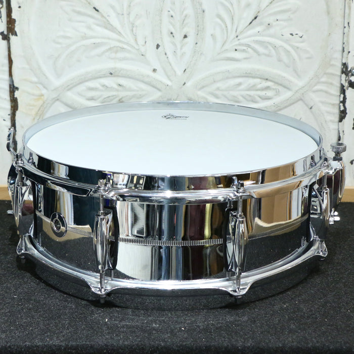 Used Gretsch Brooklyn Chrome Over Brass Snare Drum 14X5in