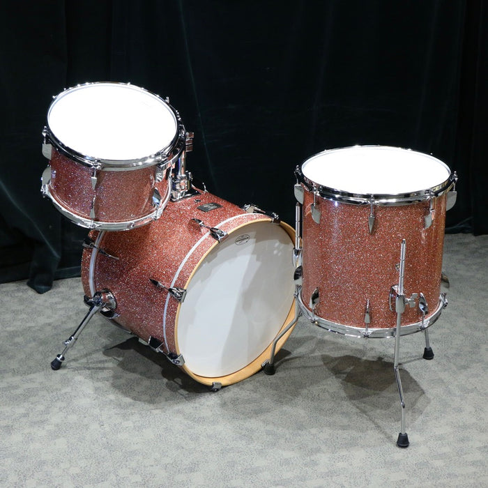 Canopus Yaiba Maple Drum Kit 18-12-14in - Rose Sparkle Lacquer
