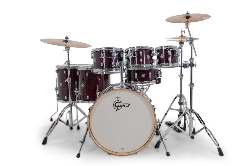 Gretsch Catalina Maple Shell Pack - 7x8 7x10 8x12 14x14 16x16 16x22 65x14 - Purple Gloss