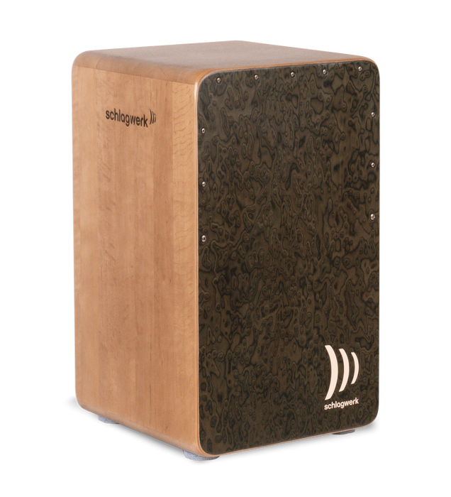 Schlagwerk Cajon la Perù® EVO Wurzelmaserung / Burl veneer