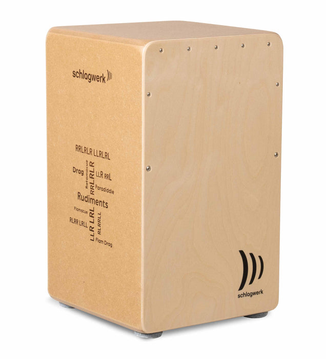 Schlagwerk Cajon Rudiments nature SPL large