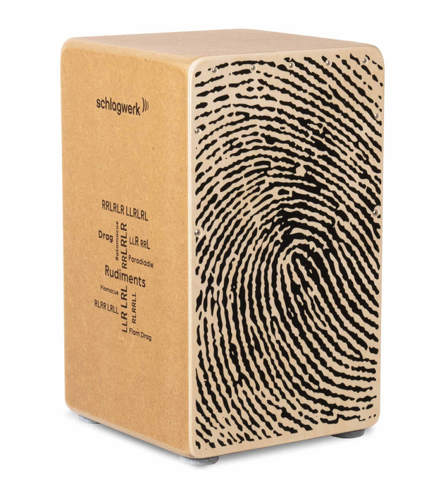 Schlagwerk Cajon Rudiments Fingerprint large