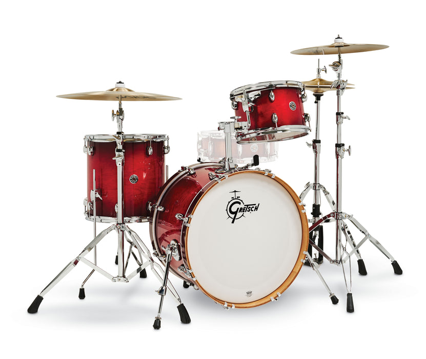 Gretsch Catalina Club Shell Pack - 8x12 14x14 14x20 - Gloss Crimson Burst