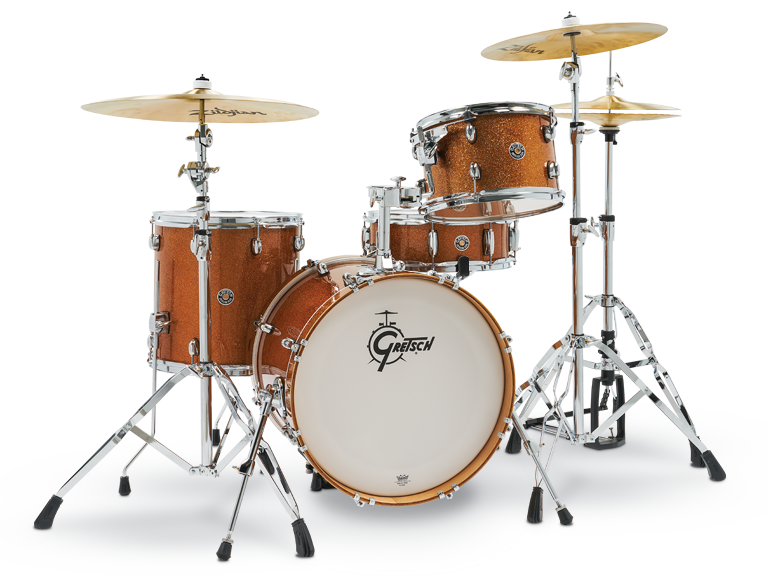 Batterie Gretsch Catalina Club 18-12-14+14po - Bronze Sparkle