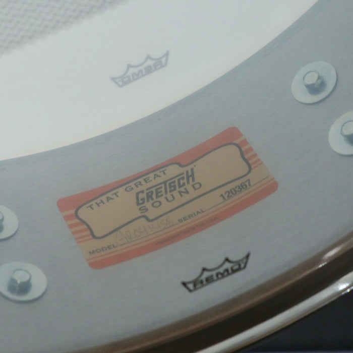 Gretsch USA Custom Snare Drum 8-lug 14X4po - Silver Sparkle