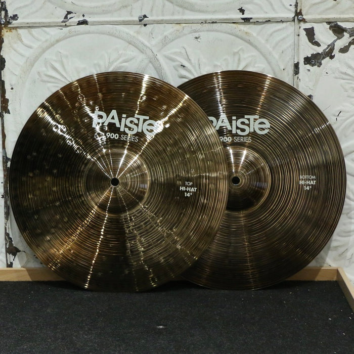Paiste 900 Natural Hi-Hat Cymbals 14in (832/1112g)