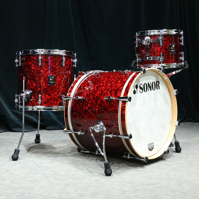 Sonor Momentum Beech Drum Kit 20-12-14in - Red Pearl