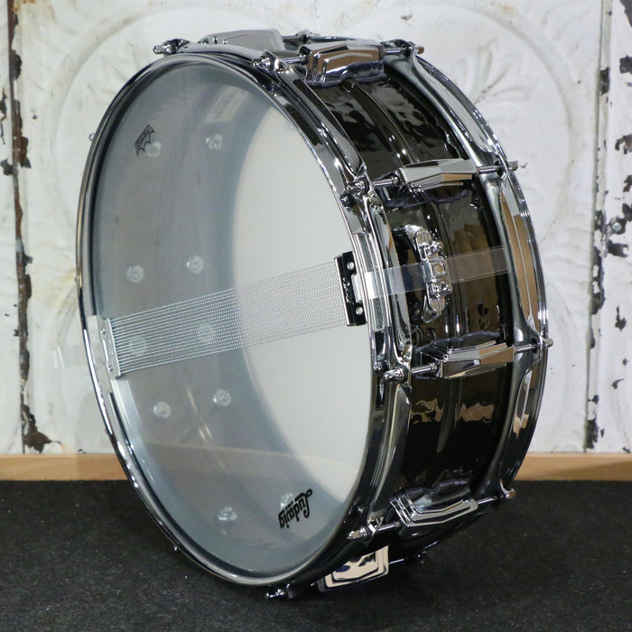 Ludwig Hammered Black Beauty LB416K Snare Drum 14X5in