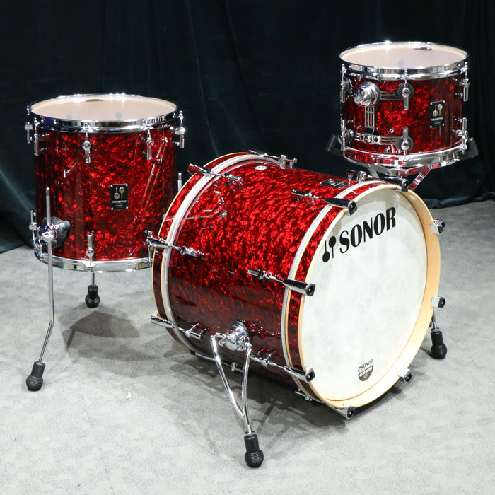 Sonor Momentum Beech Drum Kit 20-12-14in - Red Pearl